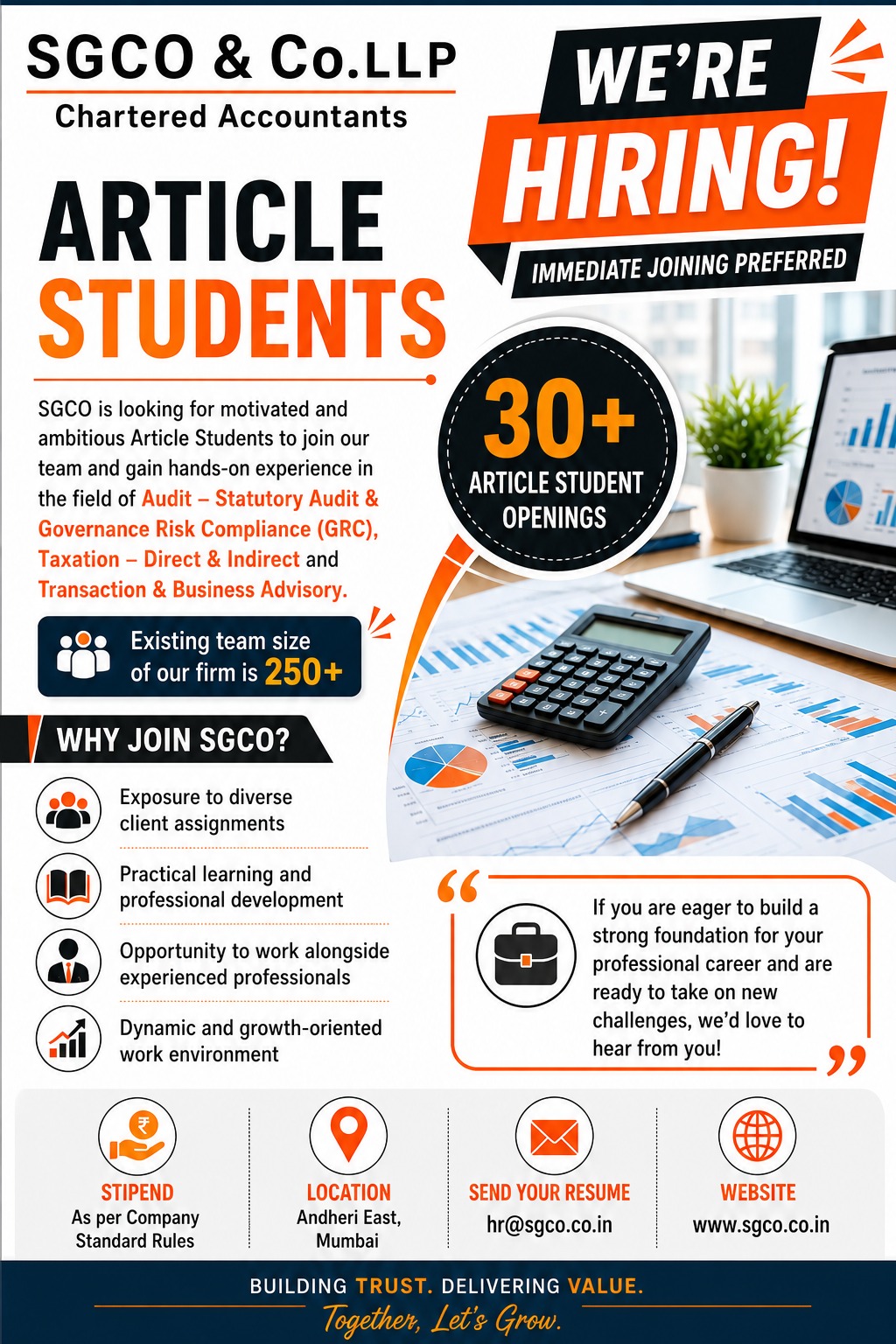 SGCO Announcement